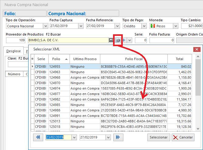 CompraCargaSimple