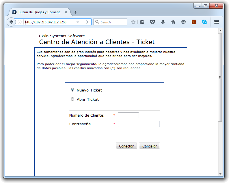 ModuloWeb15_Ticket