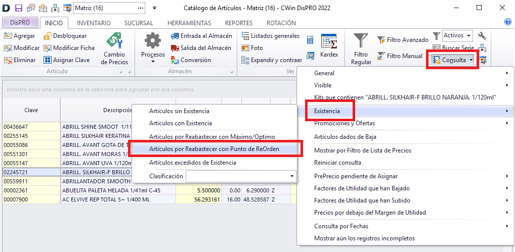 ProductoConsultaReOrden
